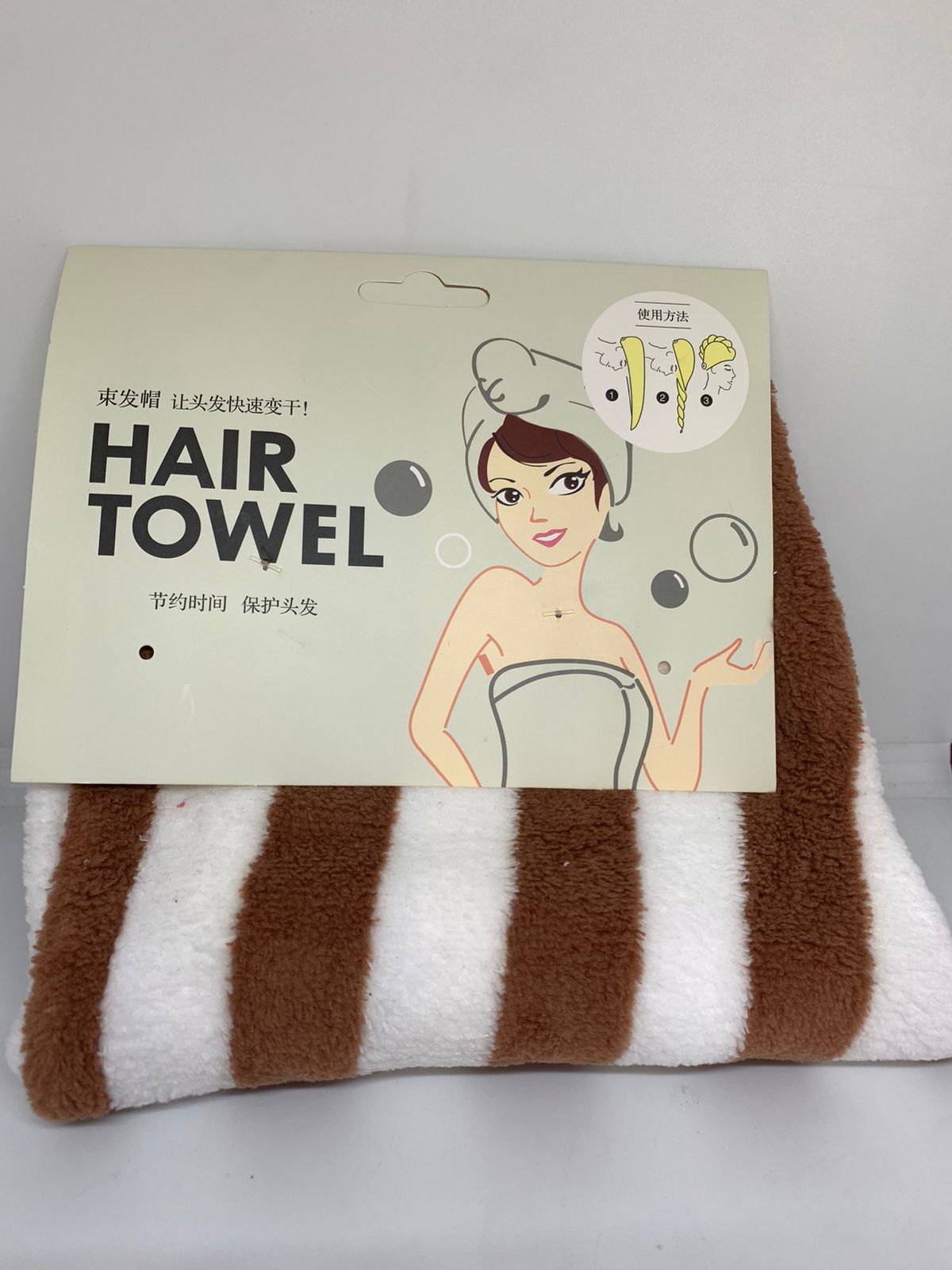 Miniatura 3 de Toalla diseños Cabello Microfibra Pequeñ